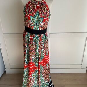 Eliza J Multicolor Smocked Dress